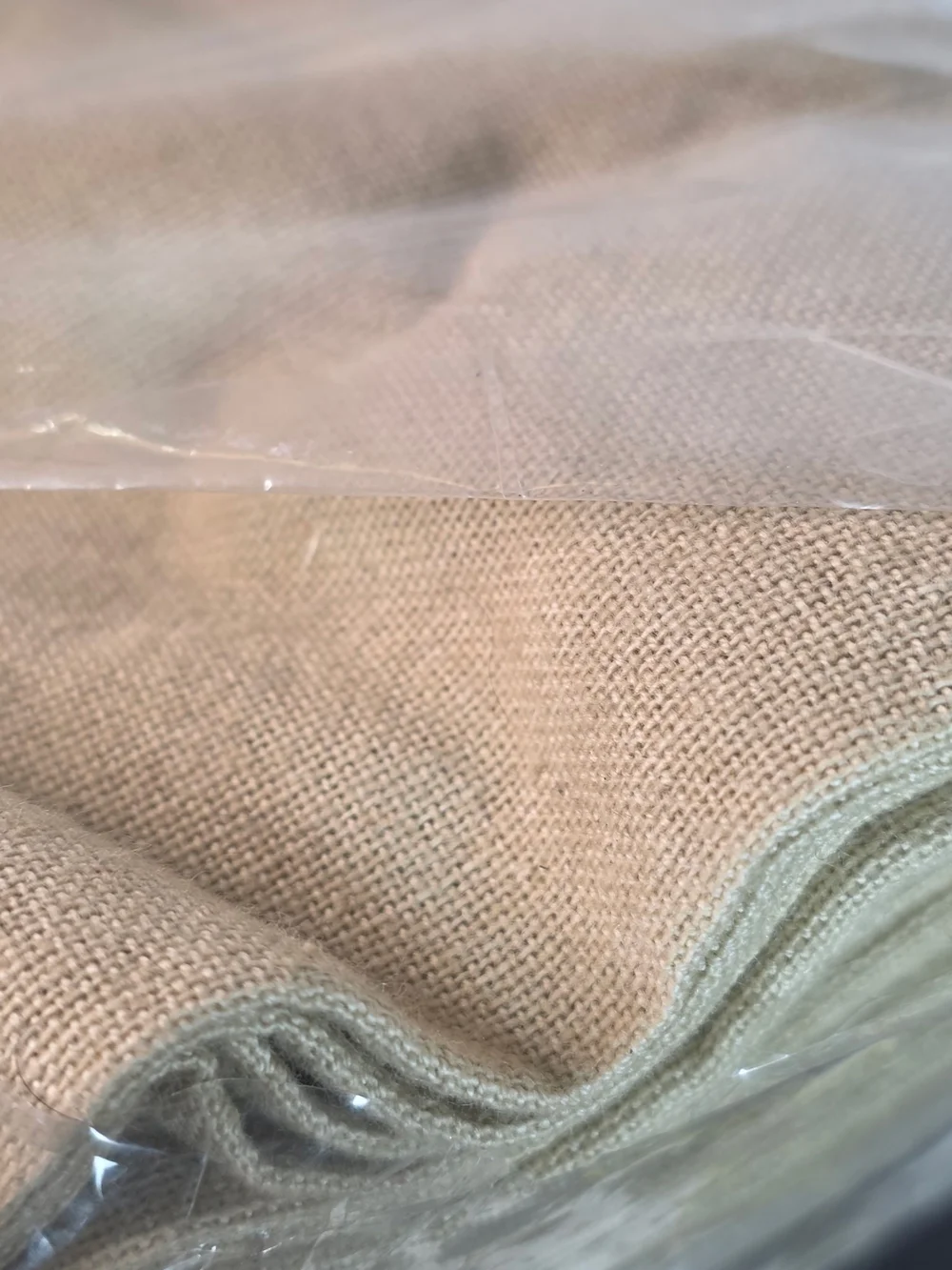 Cotton Clinic Oversized Dinner Napkins Set of 12 Tan 20x20 100% Cotton New